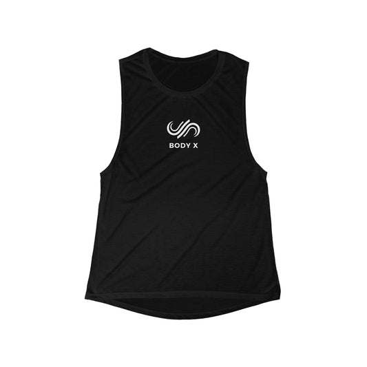 Body X Women's Flowy Scoop Muscle Tank